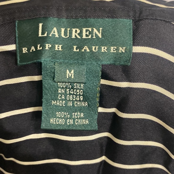 Ralph Lauren 100% Silk long Sleeve Blouse - Picture 4 of 5